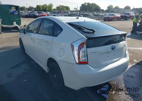 2014 Toyota Prius Two из США, поврежденный, VIN JTDKN3DU3E1755072